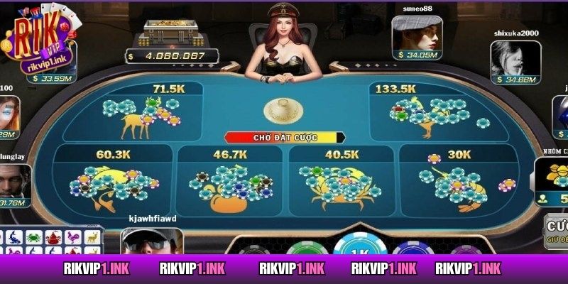 Thế giới game đa dạng tại Rikvip